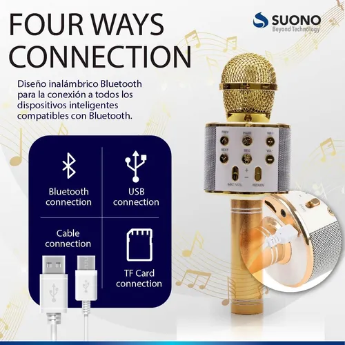 Ganar control asiático Rugido Nuevo microfono con bluetooth para mejorar tu experiencia de audio! - [2023  ]